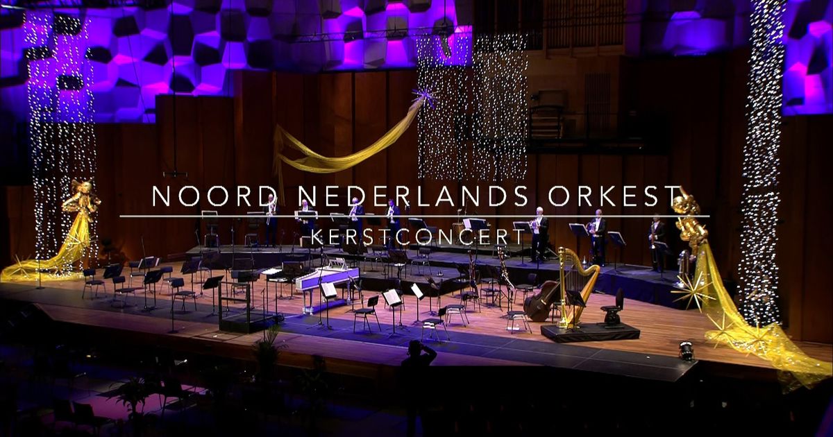 Live: Noord Nederlands Orkest sluit het jaar af met kerstconcert - RTV