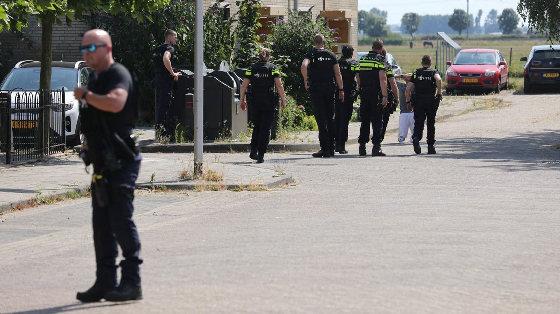 Aanhouding van verdachte in Hazerswoude-Rijndijk