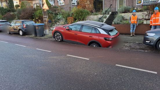 'Hoop straks weer rustig te slapen', Maartens auto zakte in een sinkhole