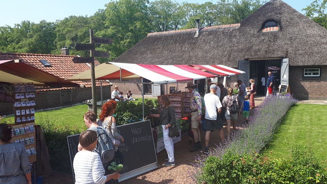 De eetbare plantjes-markt in Veenhuizen (Rechten: De Tuinen van Weldadigheid)