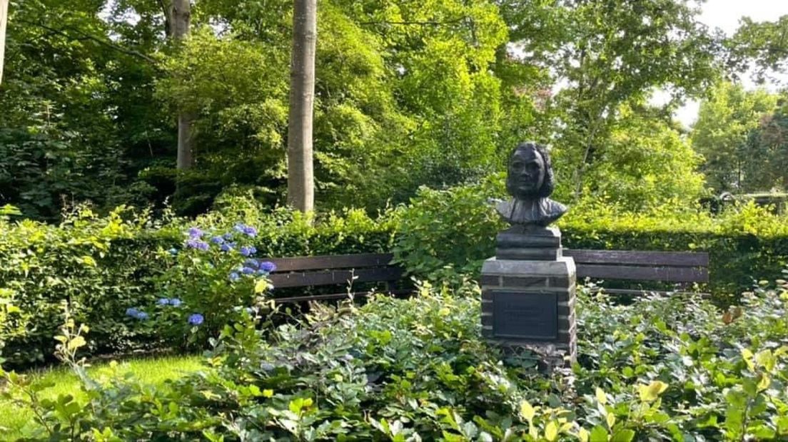 Deel van de stijltuin in Voorhout