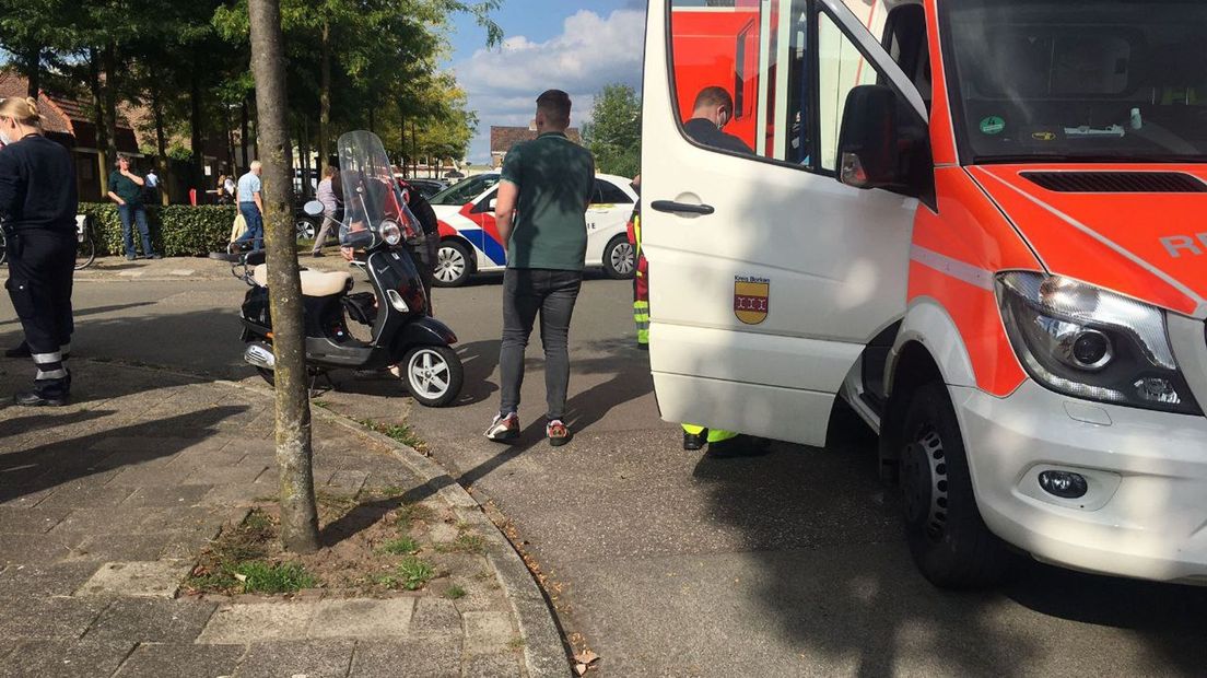 Gewonden bij ongeval met scooter in Glanerbrug