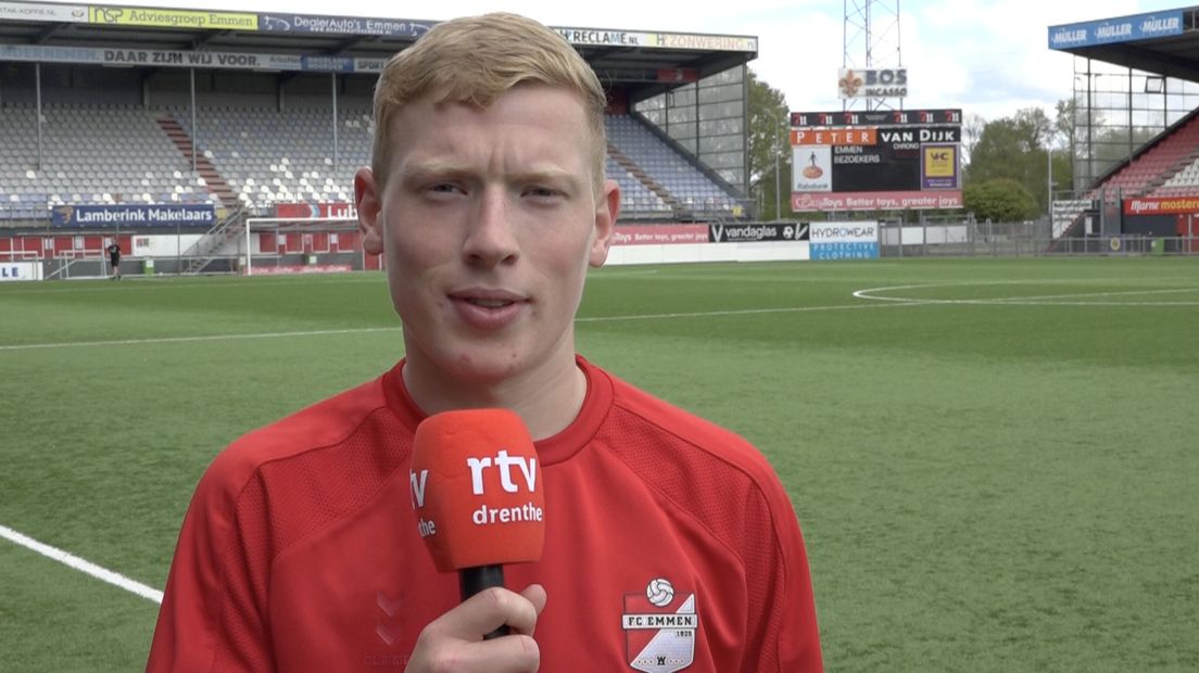 Ajax en FC Groningen hengelen, maar Jorn Hekkert wil slagen bij FC Emmen