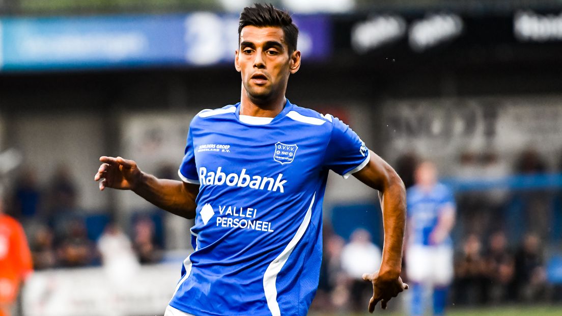 Jeremy de Graaf, met 9 goals topscorer van GVVV