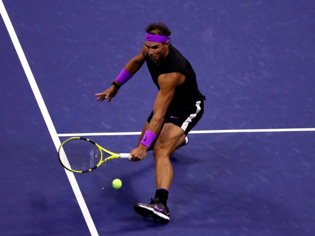 Rafael Nadal tijdens de US Open 2019 (Bron: Orange Pictures)