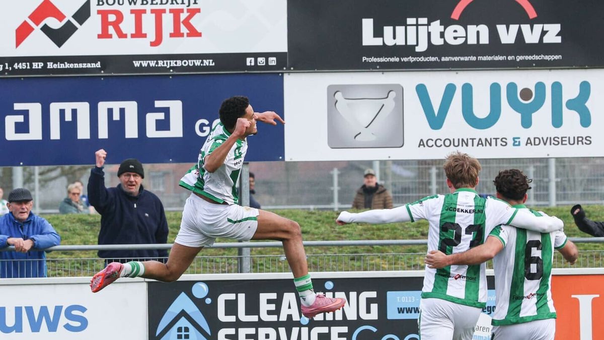 Kloetinge recht de rug tegen concurrent met dank aan supersub Panka