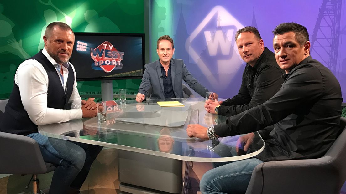 Wilfred van Leeuwen, John de Wolf en Patrick Heijmans te gast in TV West Sport 
