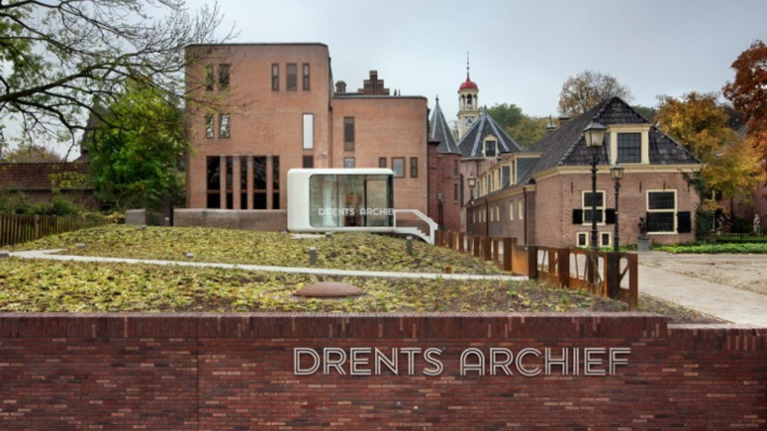 Het Drents Archief kreeg 2,5 miljoen euro subsidie (Rechten: archief RTV Drenthe)