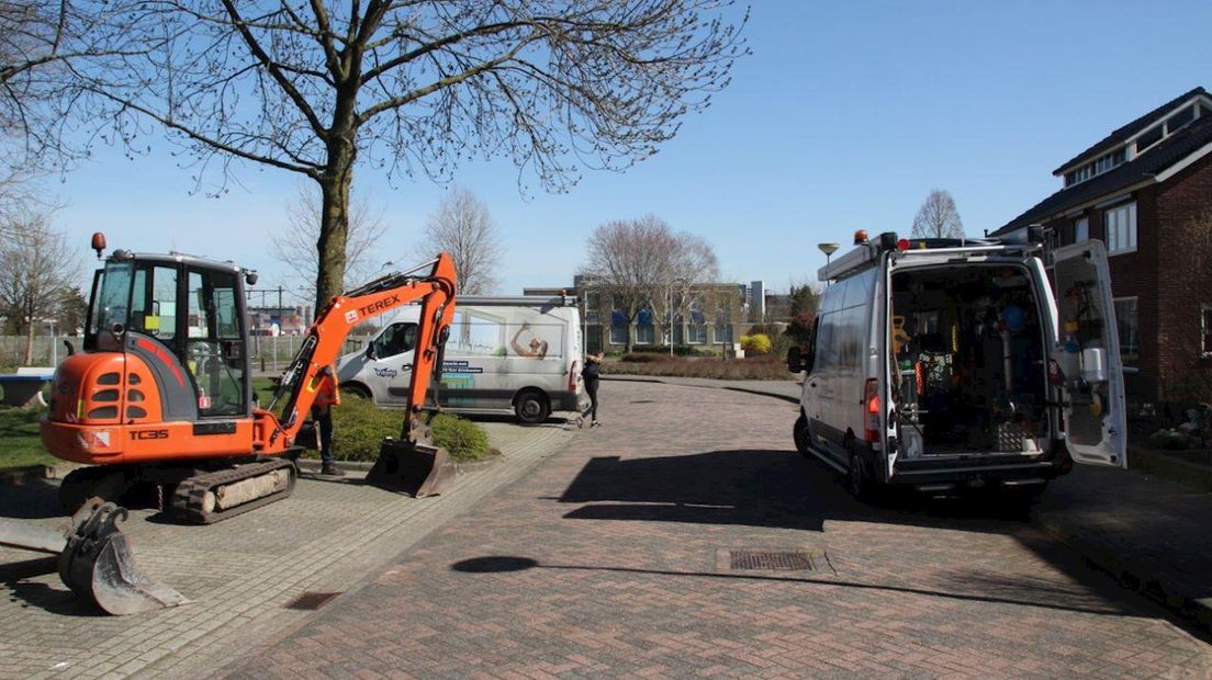 Deel Rijssen zonder water na leidingbreuk