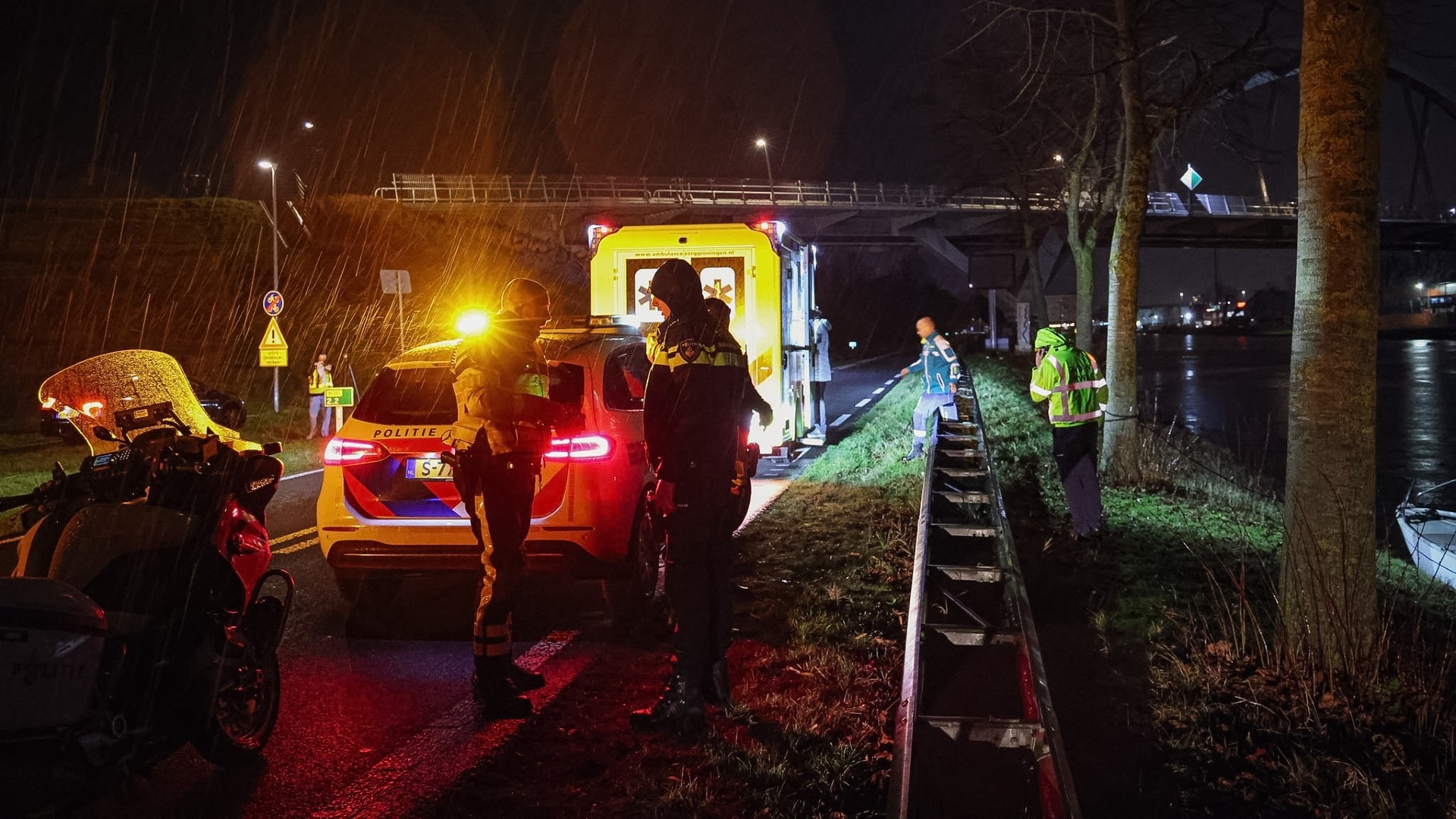 Tijdelijk geen treinen tussen Groningen en Assen wegens aanrijding.