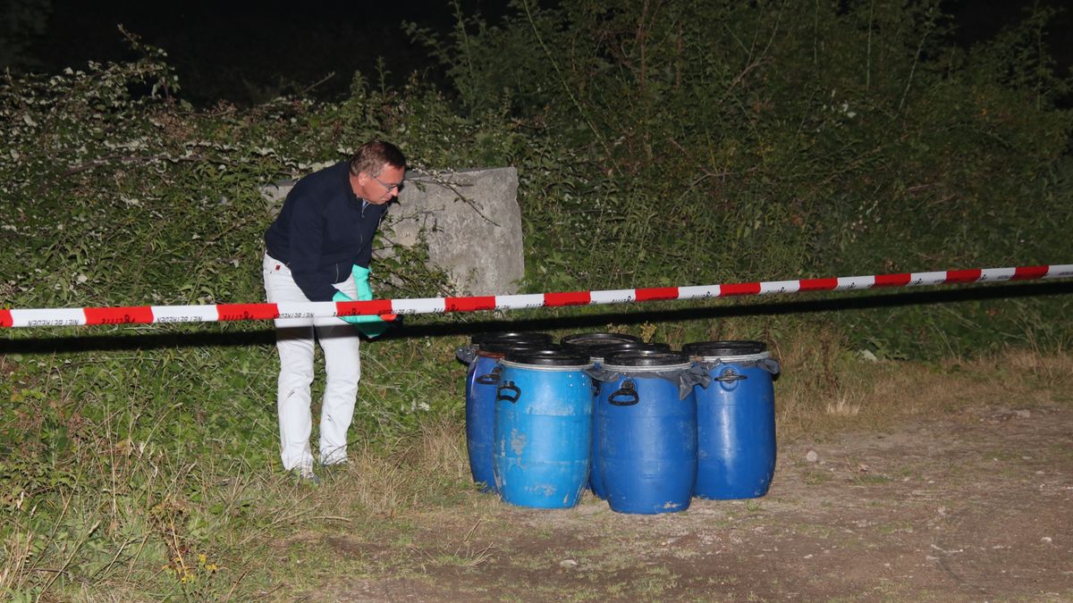 Geen drugsafval maar frietvet in vaten Vrouwenpolder