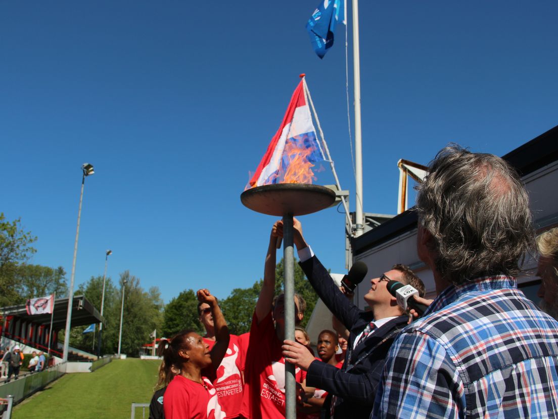 Bevrijdingsvuur wordt ontstoken in Krimpen aan den IJssel