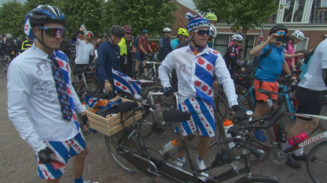 Fytsers in Fryslân-klean