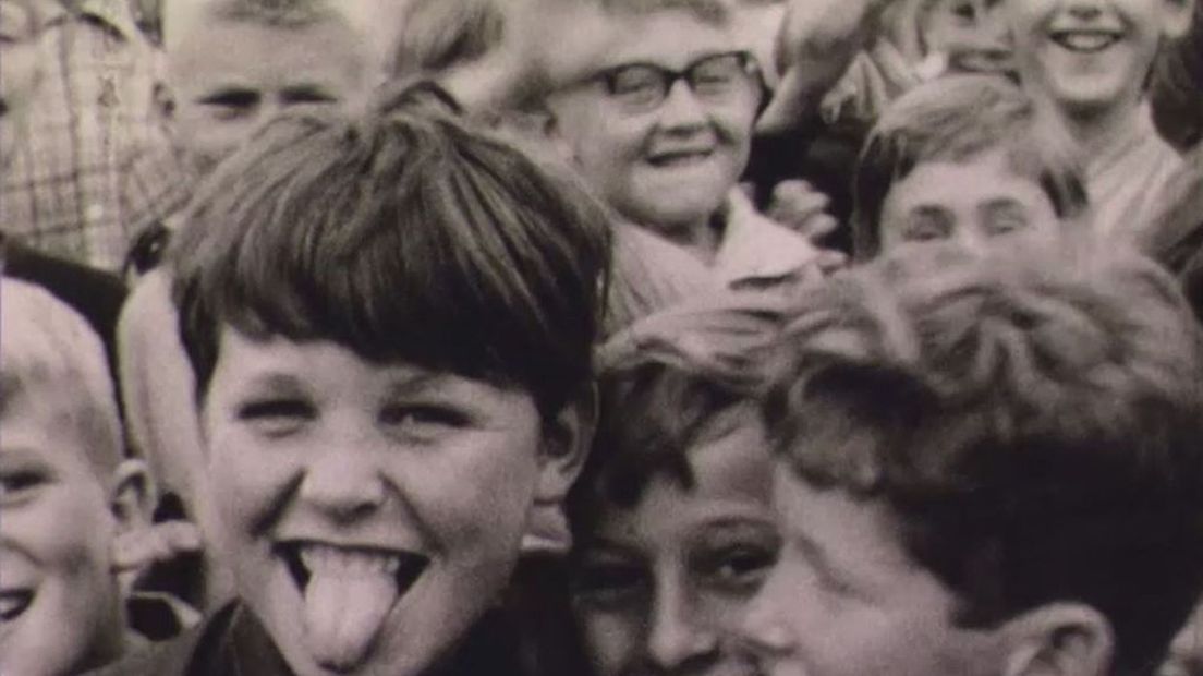 Drielse schooljeugd in 1967 - still uit film