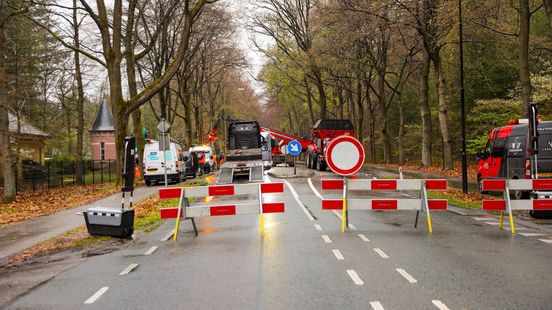 N344 bij Apeldoorn per direct dicht door spoedwerk aan waterleiding
