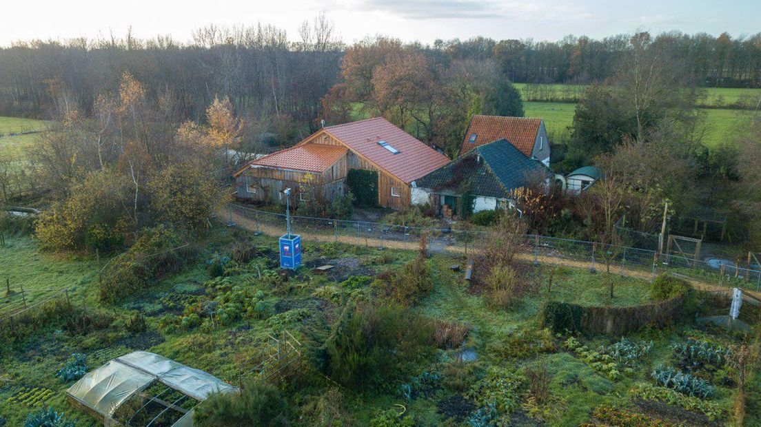In deze boerderij in Ruinerwold woonde het gezin van Gerrit Jan van D.