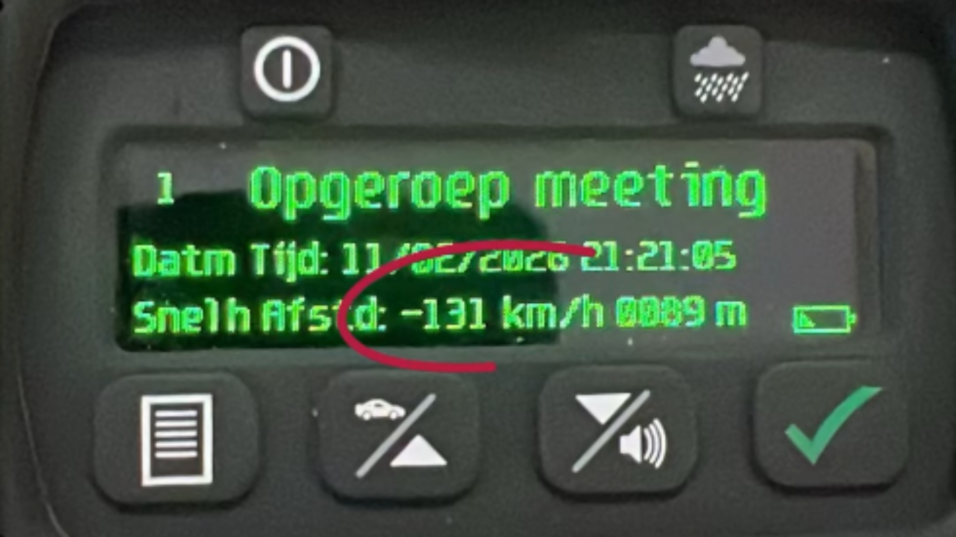 Hardrijders betrapt in Utrecht: reden 81 en 69 kilometer te hard