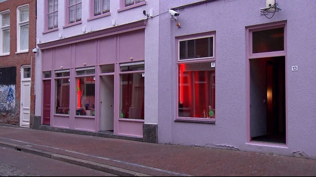 Prostitutiepanden aan de Nieuwstad in Groningen