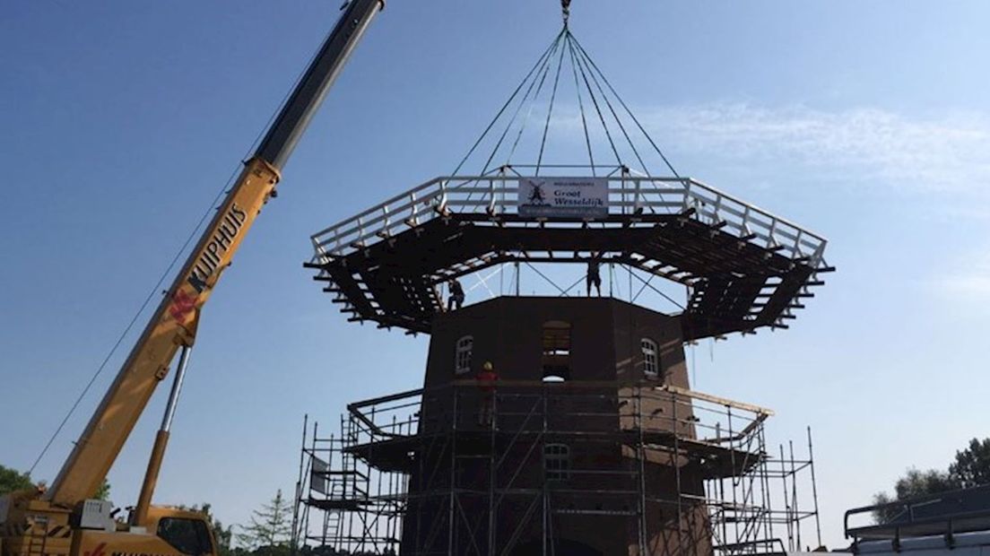 Werk aan de molen in Terwolde