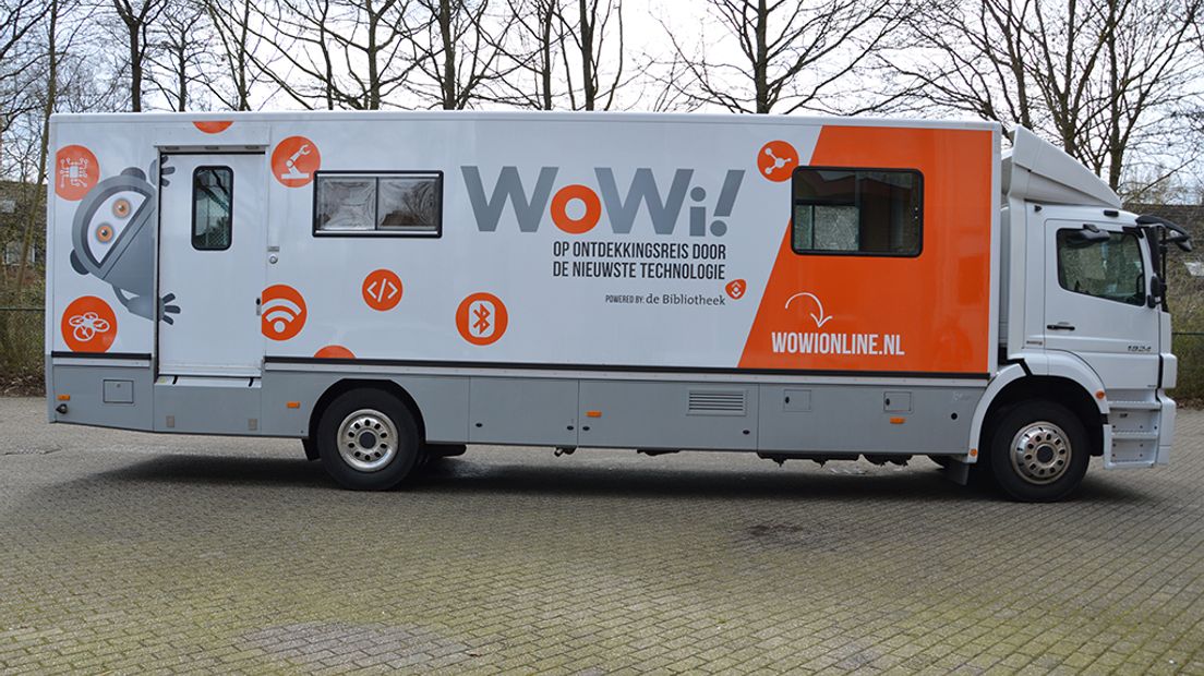 De WoWi bus rijdt door heel Gelderland