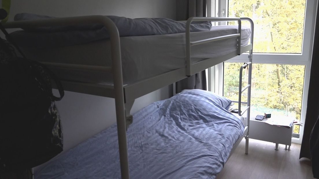 Bed in de Arnhemse crisisopvang