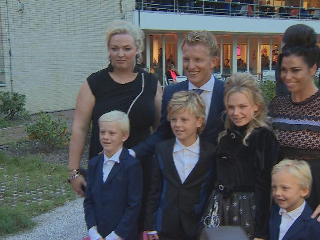 Dirk Kuyt en zijn familie