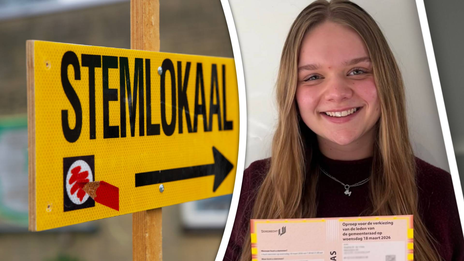 Matty stemt voor de allereerste keer.