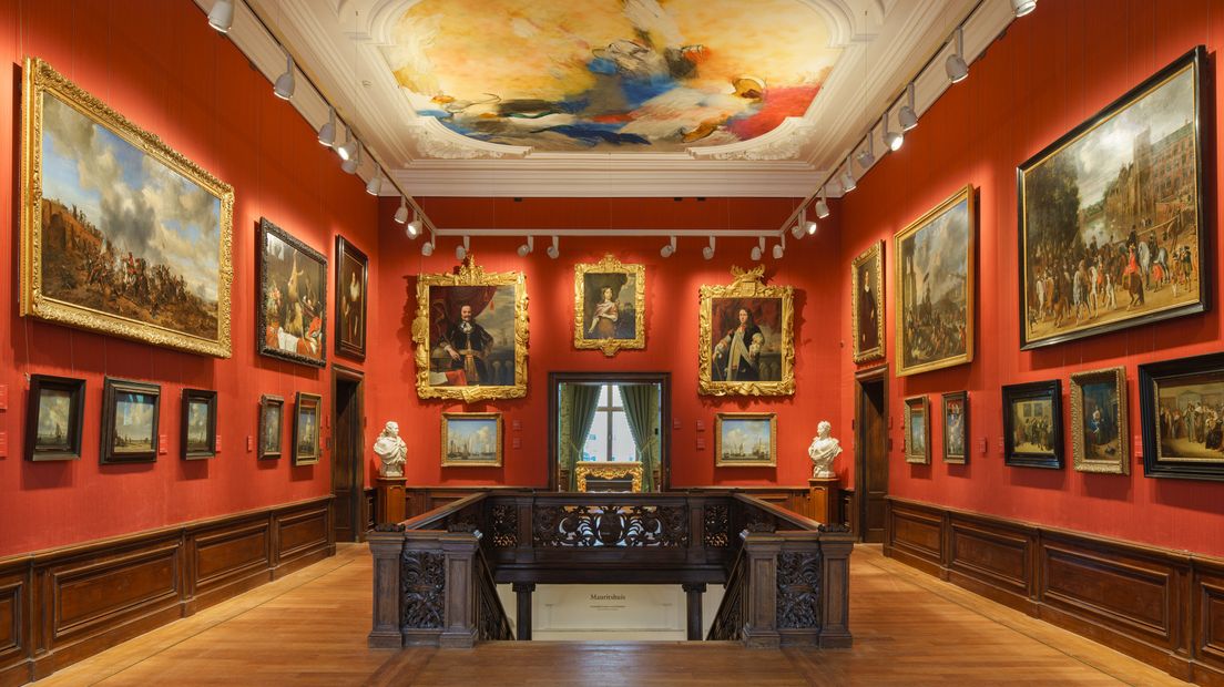 De familie Pugliese komt speciaal voor het Mauritshuis naar Den Haag