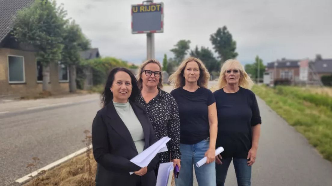 Het buurtcomité wil maatregelen tegen hardrijders