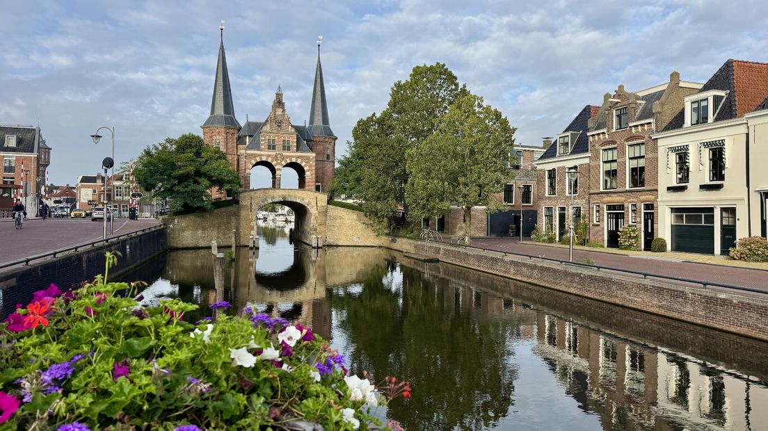 Kalm weer met zon in Sneek