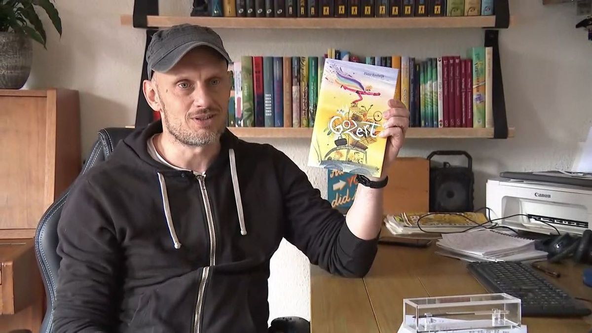 Gouden Griffel: Pieter Koolwijk schrijft beste kinderboek - RTV Drenthe