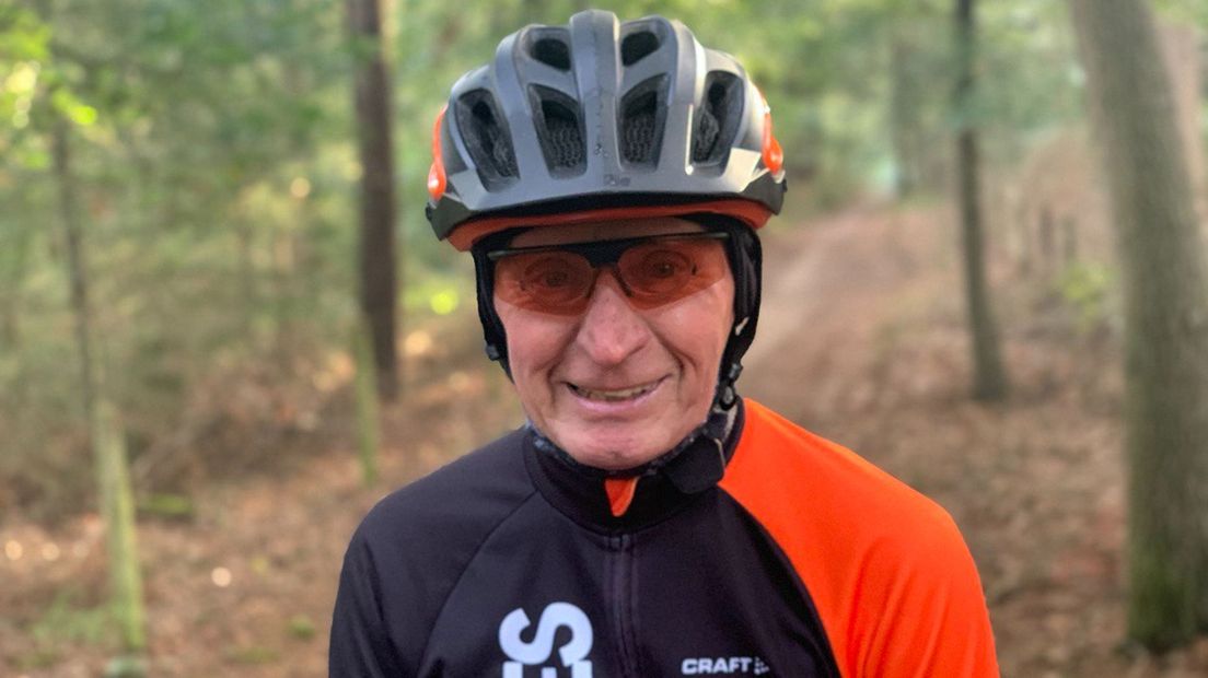 Henk Poorte, naar hem is het laatste deel van de mtb-route vernoemd