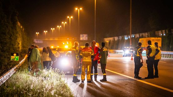 Ongeluk op A12 • botsing met bus