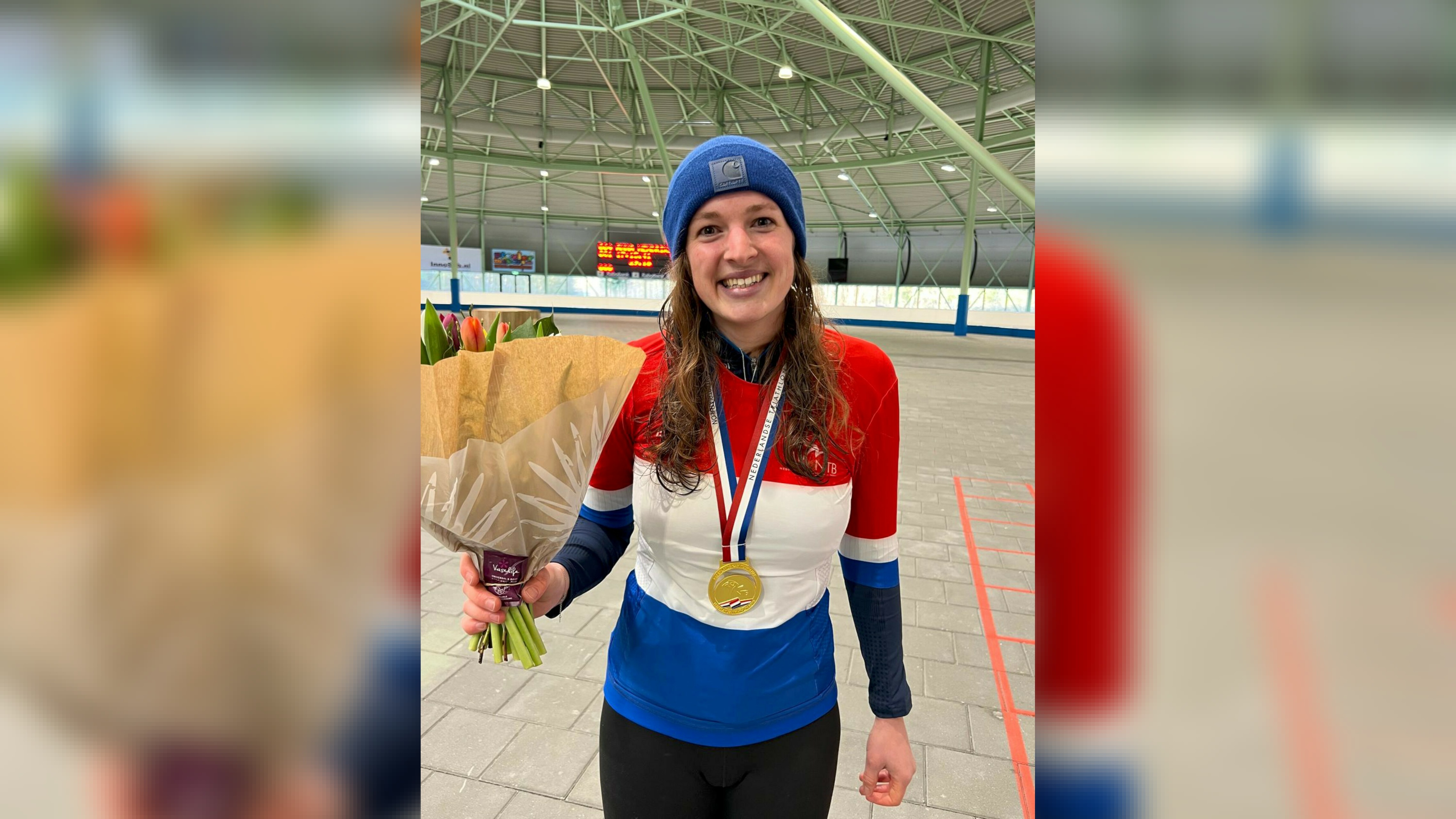 Luna Jonkers opnieuw Nederlands kampioen wintertriathlon
