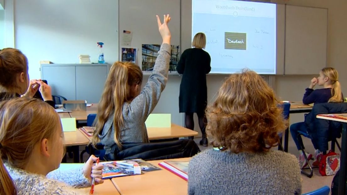 Ook in het onderwijs waren er in 2016 meer banen in Drenthe (Rechten: archief RTV Drenthe)