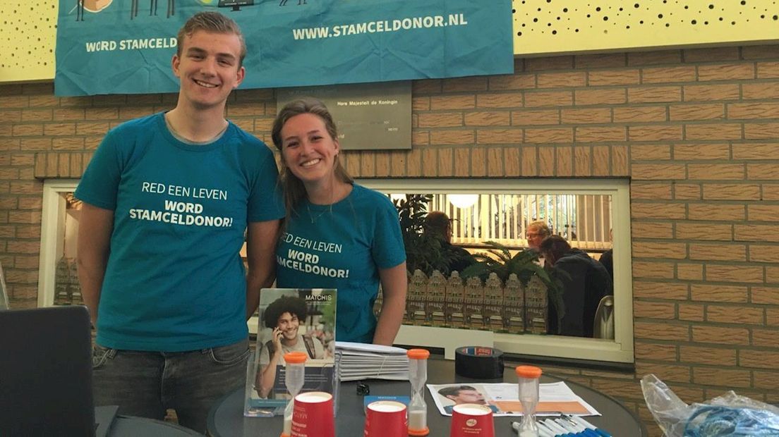 Mick Landman en Marjolein werven vrijwilligers