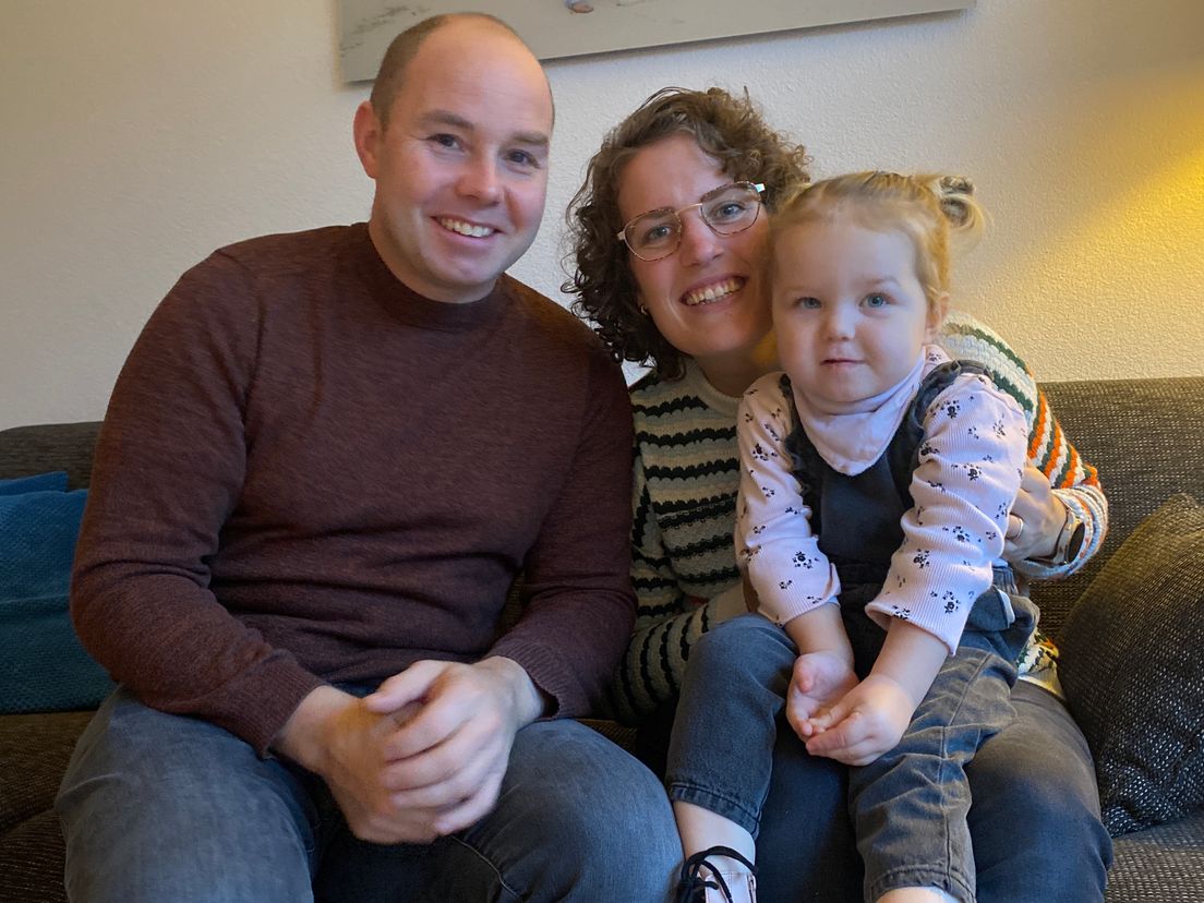 Marlika met haar man Maurice en dochter Manouk