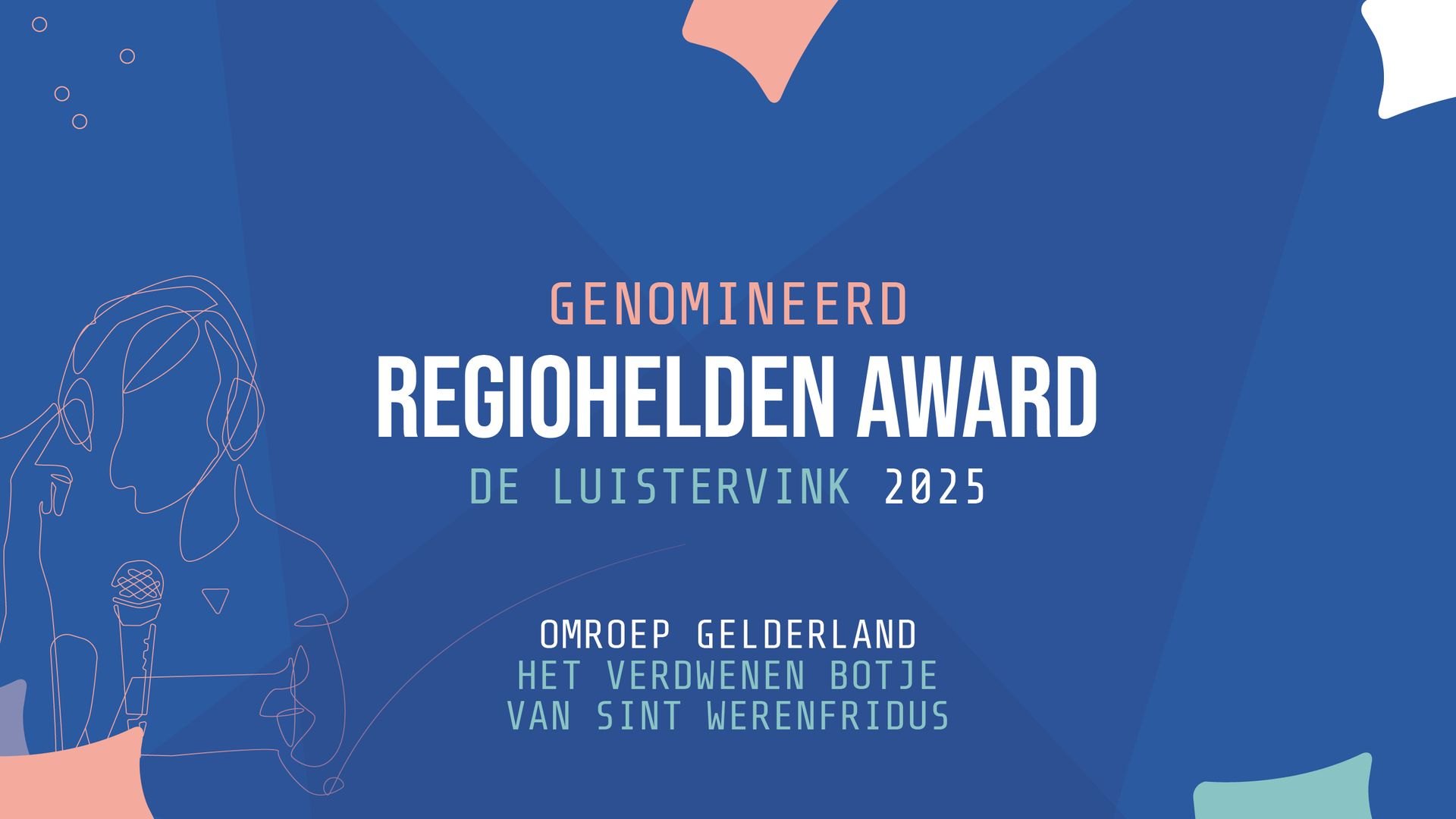 Nominatie Omroep Gelderland voor podcast over het verdwenen botje van Sint Werenfridus