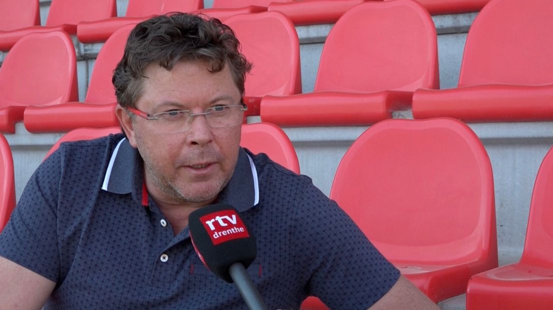 FC Emmen directeur Beekman vertrekt per 1 maart (Rechten: RTV Drenthe/Niels Dijkhuizen)