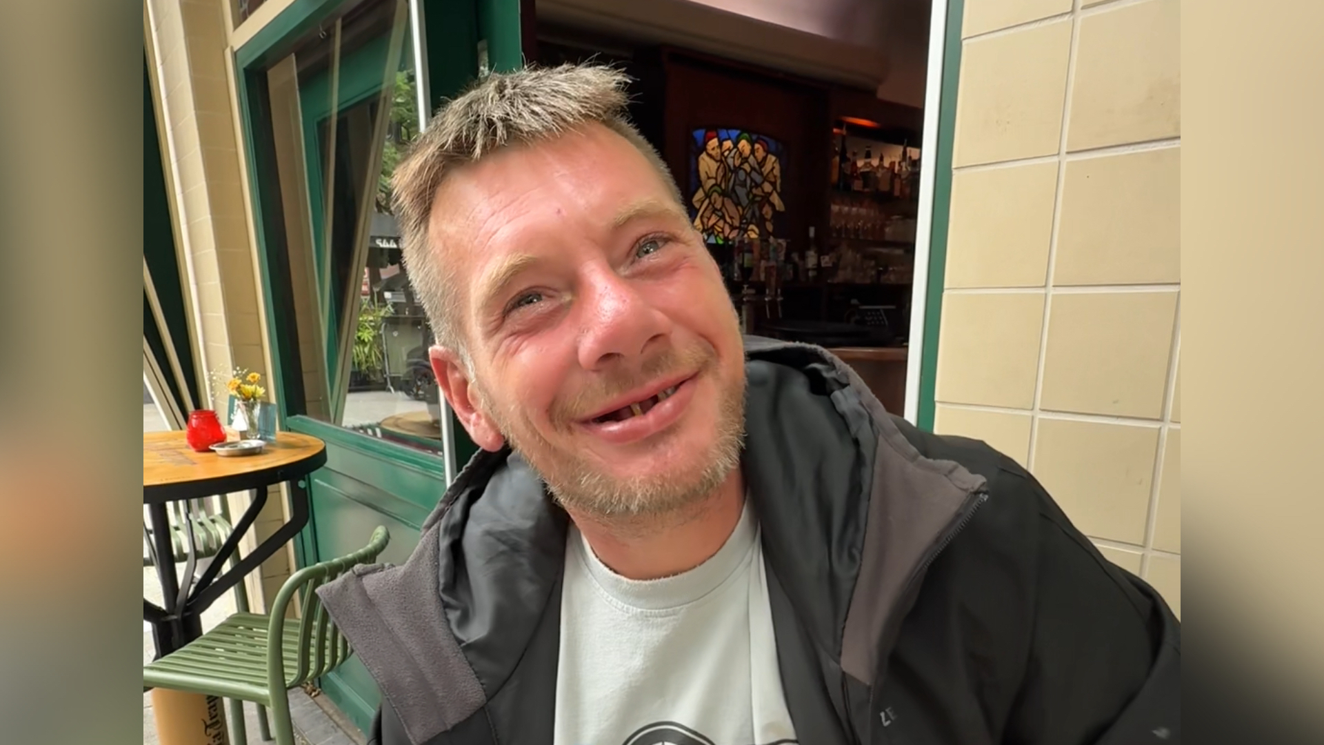 De 40-jarige Jesper woont naar eigen zeggen ‘overal en nergens’.