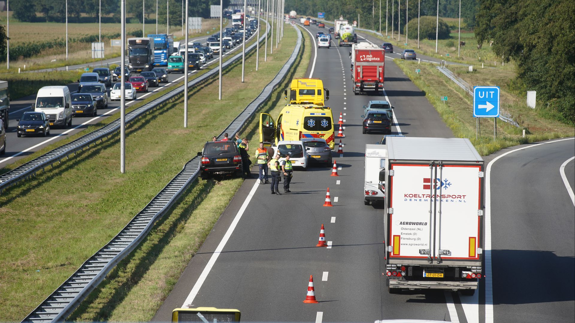 Drukke Avondspits Door Ongevallen - Omroep Gelderland