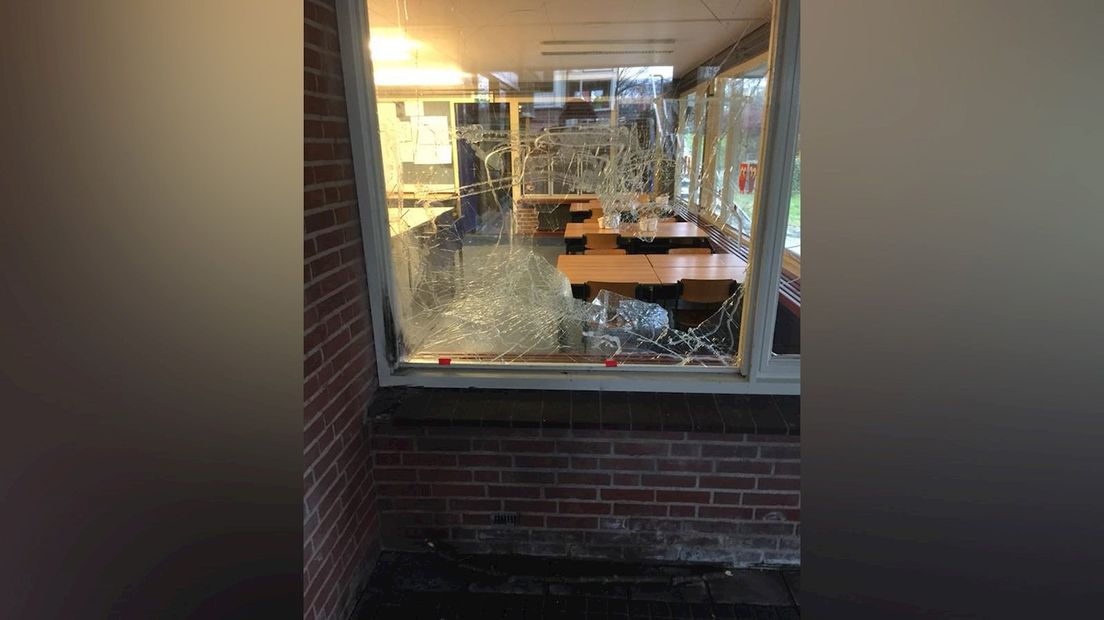 Opnieuw tal van vernielingen bij school Oldenzaal