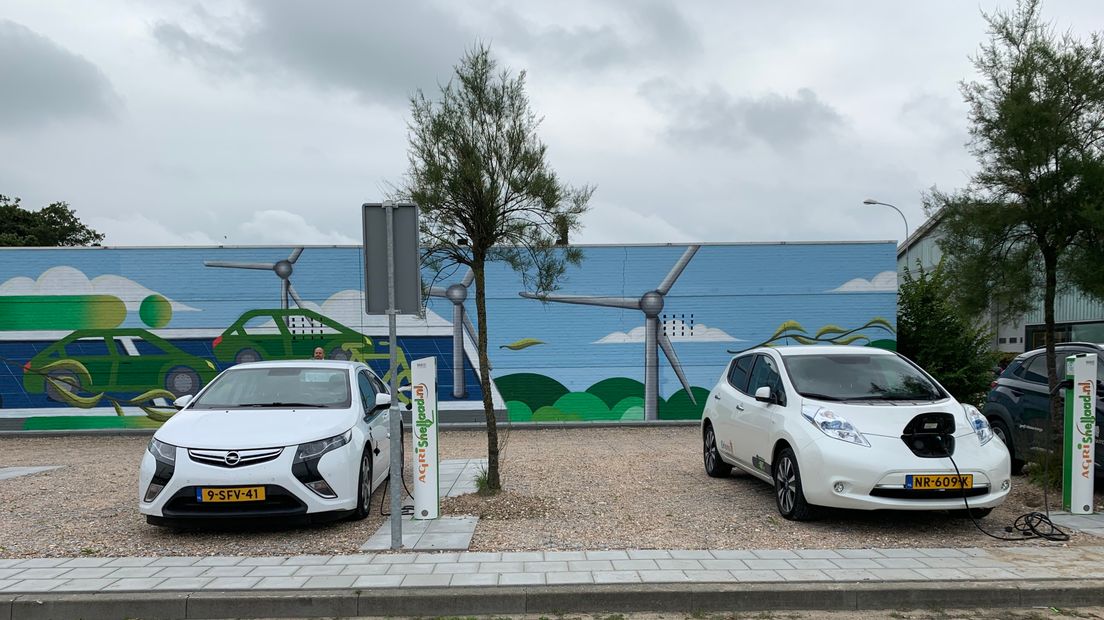 Sinds september 2019 staan er deelauto's op het E-mobility park in Vlissingen