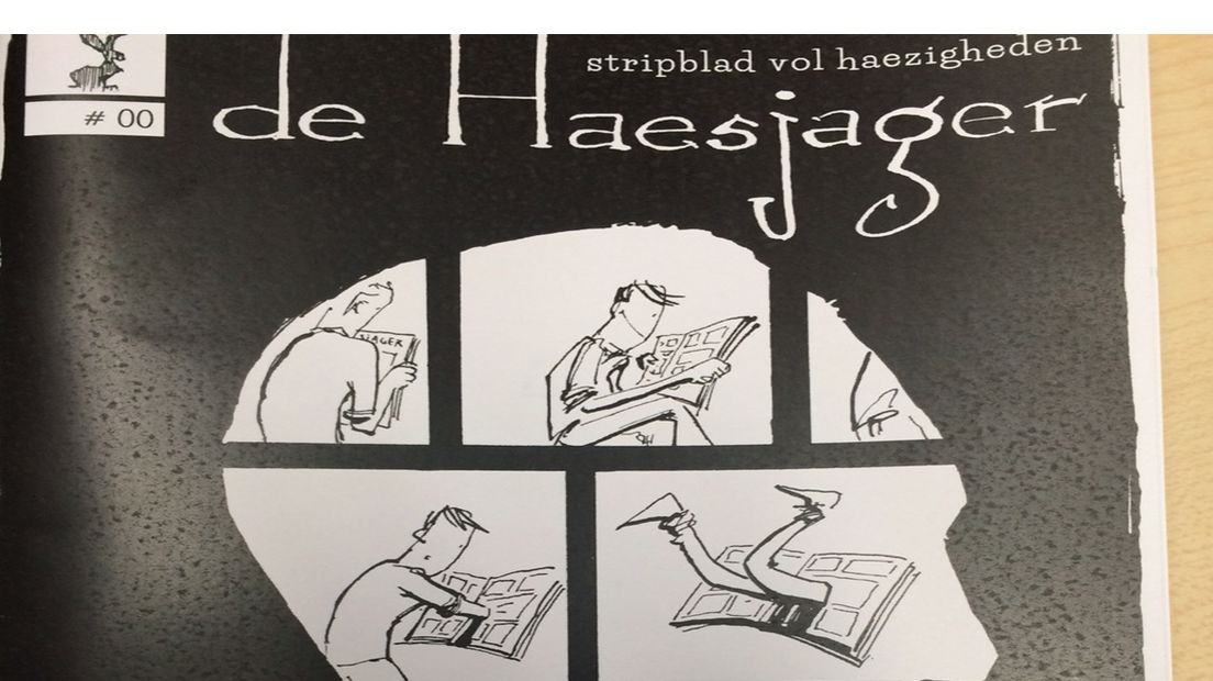 Den Haag heeft nieuwe striptekenaar en stripblad; De Haesjager