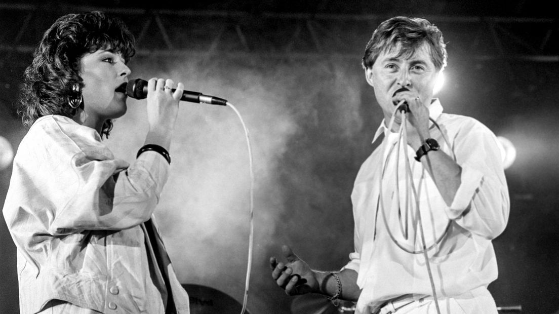 Optreden van BZN in 1986 vanwege het 20-jarig bestaan van de band