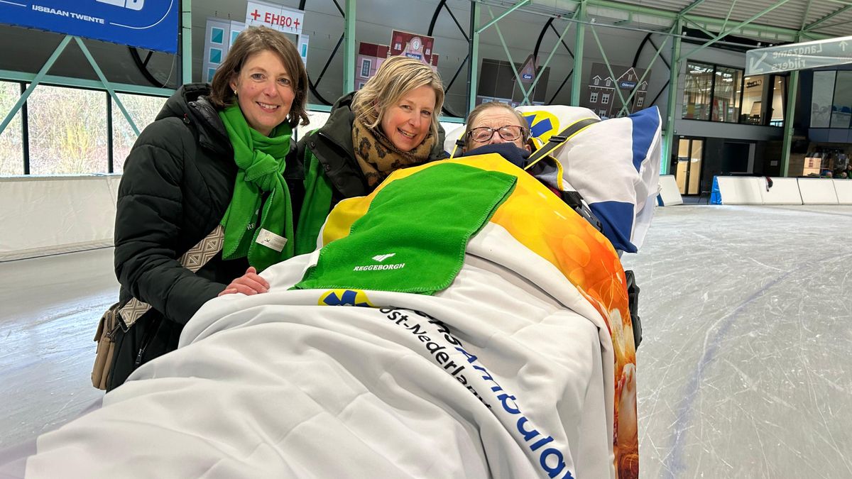 Bijzondere middag op ijsbaan Enschede: 'Ik hou niet van braaf, ik wil driften'