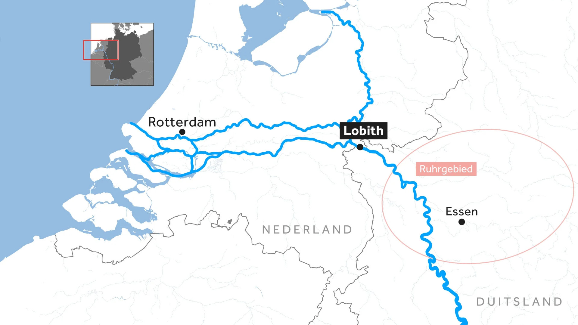 Het derde deel van de Rijn