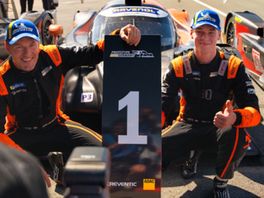 Max en zijn vader winnen race op circuit Assen: 'Auto kan 290 kilometer per uur'