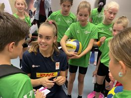 Nederlandse volleybalsters verslaan concurrent Duitsland, grote rol voor Drentse Marring
