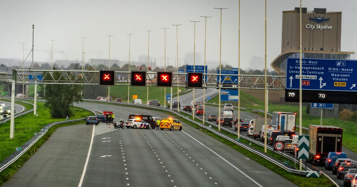 Drukte bij Maarssen door ongeluk en werkzaamheden